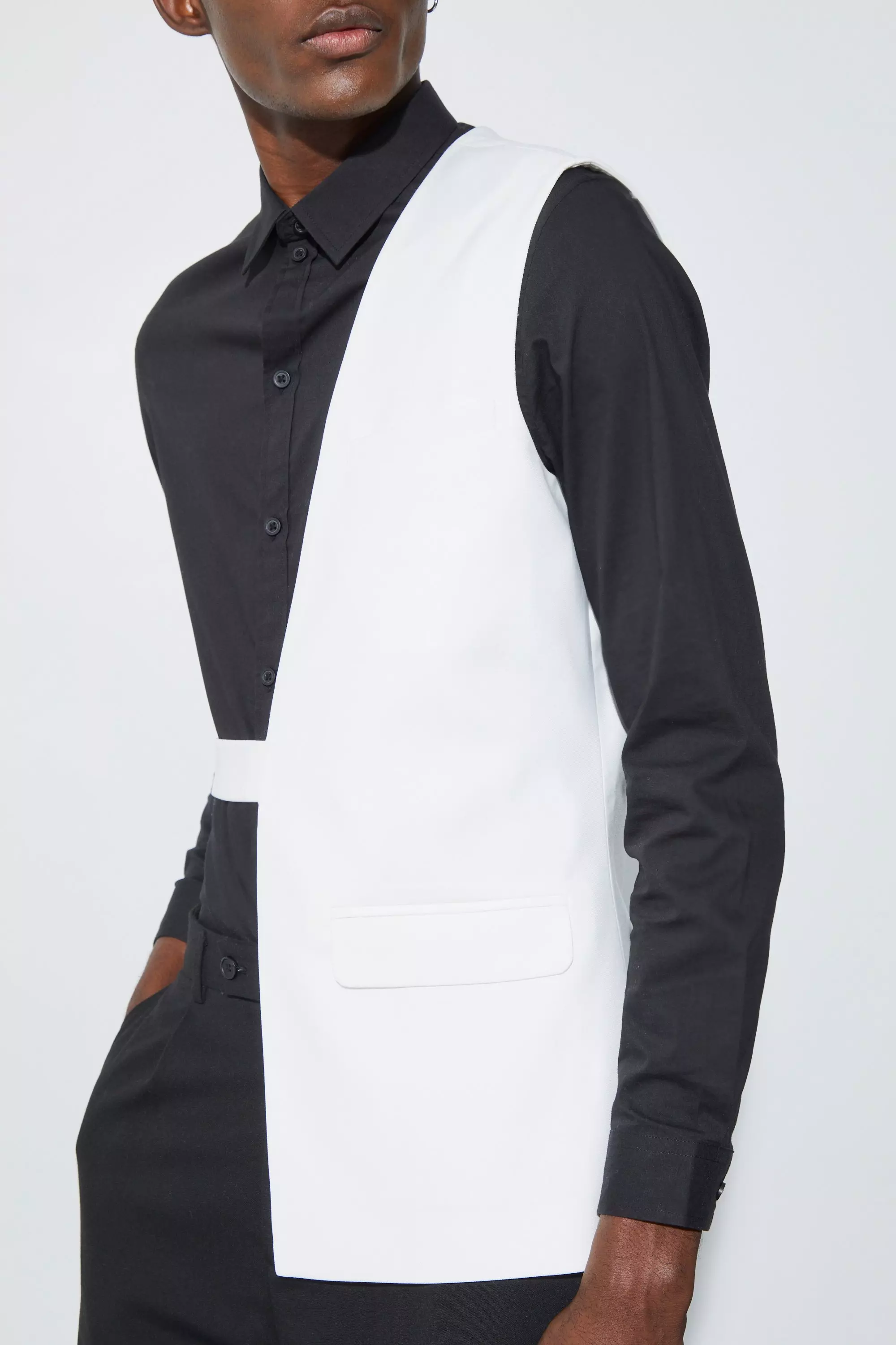 Black half blazer store